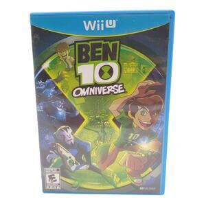 Ben 10 Omniverse Wii U Video Game Multiplayer Action Adventure Complete CIB